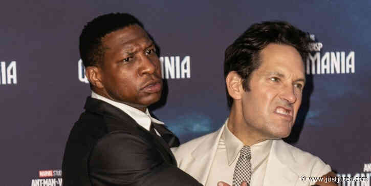Paul Rudd & Jonathan Majors Fight on the Red Carpet at 'Ant-Man' Premiere!