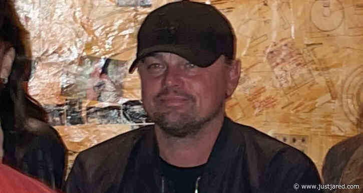 Leonardo DiCaprio Hangs Out at Ebony Riley's EP Release Party in L.A.