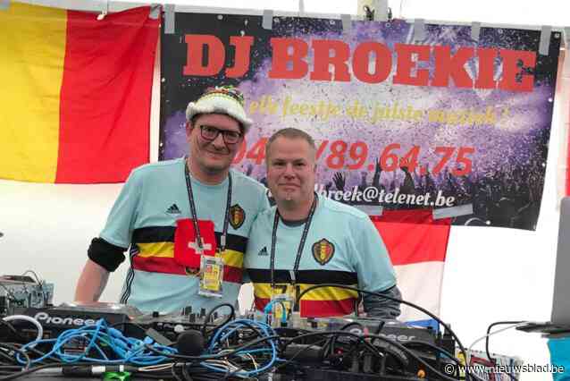Kempense dj’s zorgen voor ambiance in feesttent op WK veldrijden: “Mooi hoe buitenlanders meezingen met Nederlandstalige liedjes”