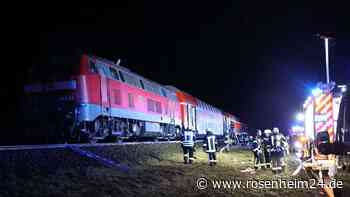 Erneut Rauchentwicklung aus Zug auf der Strecke München-Mühldorf