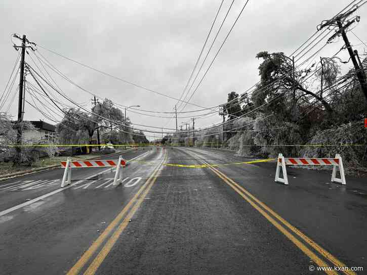 Map: Record number of traffic incidents reported Wednesday amid ice storm