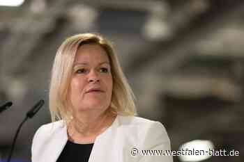 Nancy Faeser macht den Röttgen