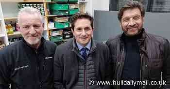 Nick Knowles visits 'amazing' Hull 4 Heroes - veterans' charity born out of DIY SOS