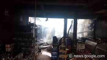 Incêndio atinge estabelecimento no bairro Santa Cruz, em ... - Correio do CIdadão