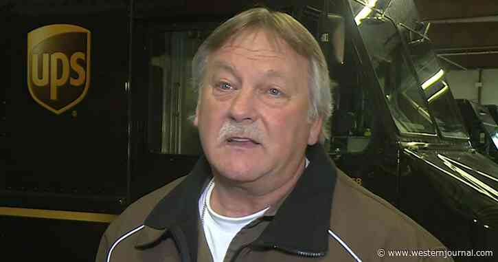 UPS Driver Snaps Into Action When He Hears Screams from Behind Customer's House, Ends Up Saving Woman's Life