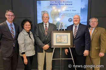 School of Aviation's Witte honored for 50 years of flight with Wright ... - Office of Communications and Marketing