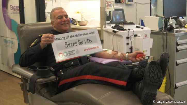 Southern Alberta first responders give back and face off for 'Sirens for Life'