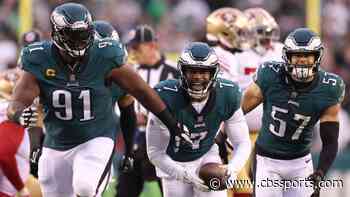 Super Bowl 2023 odds, prediction: Historic defensive line, run game power Eagles to second title in six years