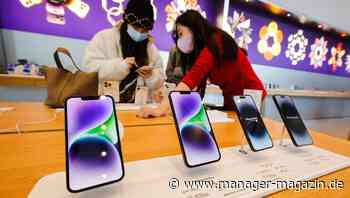 Apple Aktie Kursrutsch im Minus: China verhagelt Apple die Bilanz, Umsatz und Gewinn des iPhone Herstellers unter Erwartungen