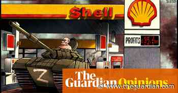 Ben Jennings on Shell’s record-breaking profits – cartoon