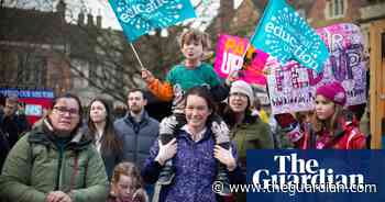 A day of strike action across UK – in pictures