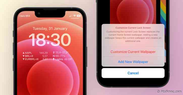 iOS 16.3 lets iPhone users add lock screen widgets to a classic wallpaper if you still have it