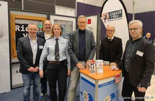POL-GT: Polizei Gütersloh noch bis Sonntag auf der Baumesse in Rheda-Wiedenbrück vertreten