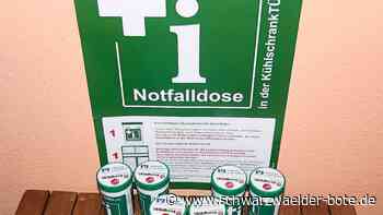 Im Notfall vorbereitet: Stadtseniorenrat schafft Notfalldosen für Wildberger an