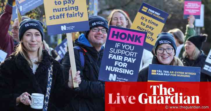 Nursing and ambulance strikes in Wales suspended after government raises pay offer – live