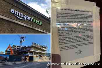 Amazon applies for alcohol licence for West Hampstead store