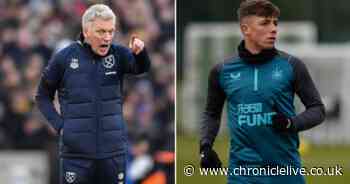 David Moyes opens up on Harrison Ashby's switch from West Ham to Newcastle United