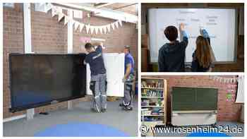 Digitale Tafeln beenden in Kolbermoor die „Kreidezeit“ – doch was tun bei Stromausfall?