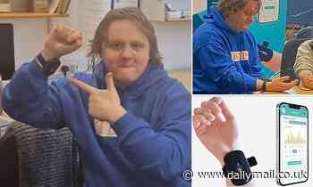 Singer Lewis Capaldi tests watch-like device for Tourette's that suppresses tics