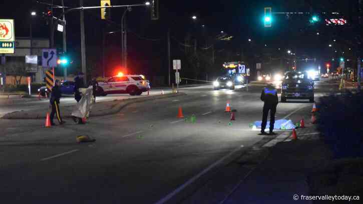 Elderly pedestrian killed after jaywalking in Maple Ridge