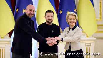 Ukraine-EU-Gipfel: Ukraine soll trotz Drohungen EU-Mitglied werden