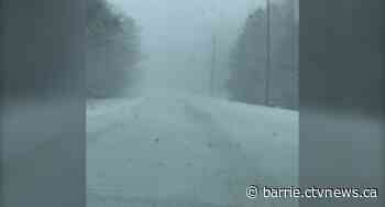 Extreme weather causes road closures in Simcoe County