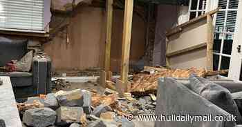 Woman afraid to be in her own kitchen as cars keep crashing into it