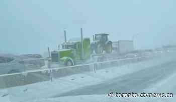 Highway 400 closure in effect north of Toronto due to 'extreme winter weather'