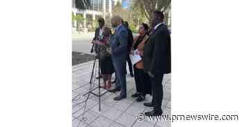 Attorneys Bob Hilliard, Hon. John B. Martinez, and Jakub Banaszak join forces with Ben Crump, seeking justice for bank racism victim, Mrs. Linda Stephens