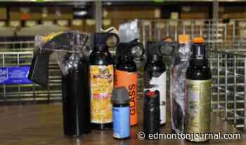 Police ask city to restrict bear spray in Edmonton