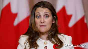 Federal government is in a tight fiscal environment, Freeland says ahead of health talks