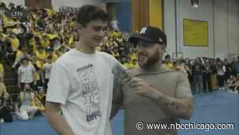 Lyons Township High School Student Wins $10K for Sinking Half-Court Shot