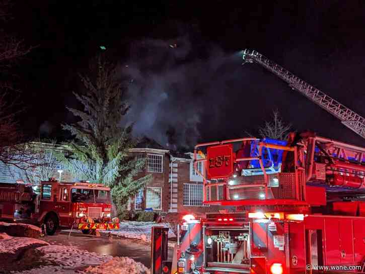 Firefighters battle house fire in southwest Fort Wayne