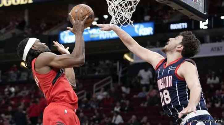 VanVleet has 32 as Raptors get 117-111 win over Rockets