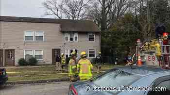 Apartment fire on Fort Worth Avenue in Norfolk leaves 2 hurt