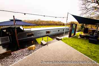 Glamorous floating hotel opens on Leeds and Liverpool canal