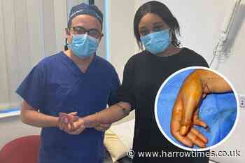 Neasden woman's life changed at Royal Free Hospital Hampstead