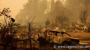 Tote bei Waldbränden in Chile