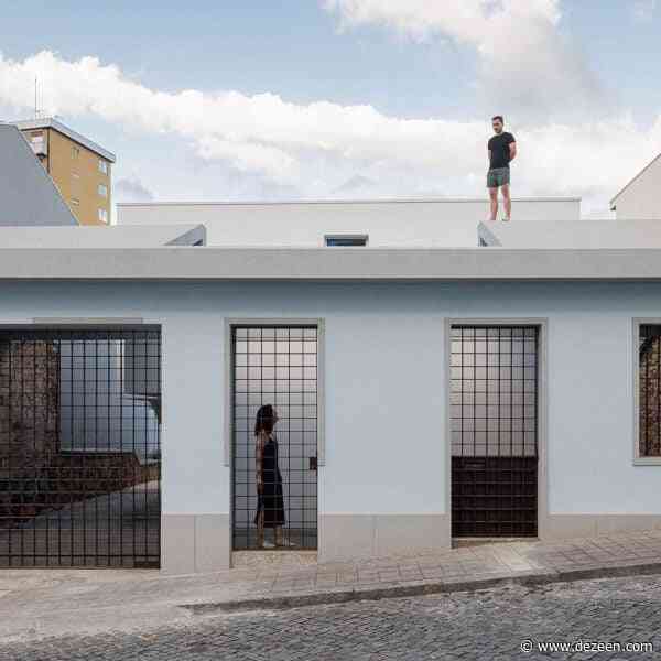 Pema Studio designs home in Portugal as "a dense and closed fortress"