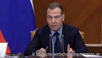 Medwedew: Mehr US-Waffen bedeuten, „ganze Ukraine wird brennen“