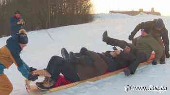 Do you like building things and eating carbs? Competitive toboggan racing might be for you