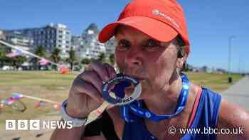 Wiltshire army veteran runs world marathon for charity