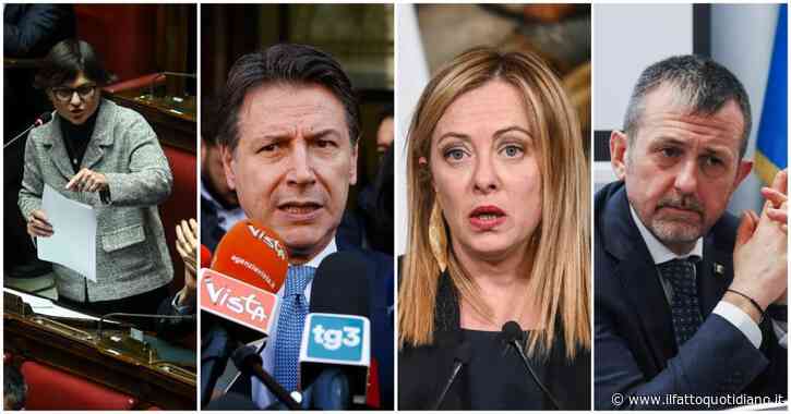 Cospito, il Pd: “La lettera di Meloni riattizza il fuoco invece di spegnerlo”. Conte: “Accogliamo appello all’unità ma faccia dimettere i suoi”