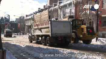 Schneeräumen in Montreal: Auch ökologisch eine Herausforderung