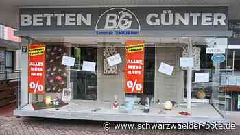 Einzelhandel in Schömberg: Drei Läden schließen – zwei davon womöglich für immer