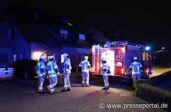 FW-KLE: Rauchentwicklung in Wohnhaus durch angebranntes Essen