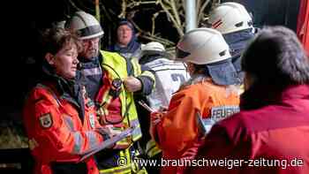 Feuerwehr suchte Vermissten in Baddeckenstedt – zu Übungszwecken