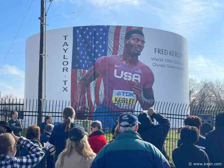 The Fred Kerley Story: City of Taylor unveils mural honoring its hometown Olympian