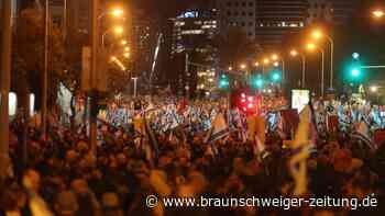 Umstrittene Justizreform: Zehntausende Israelis protestieren