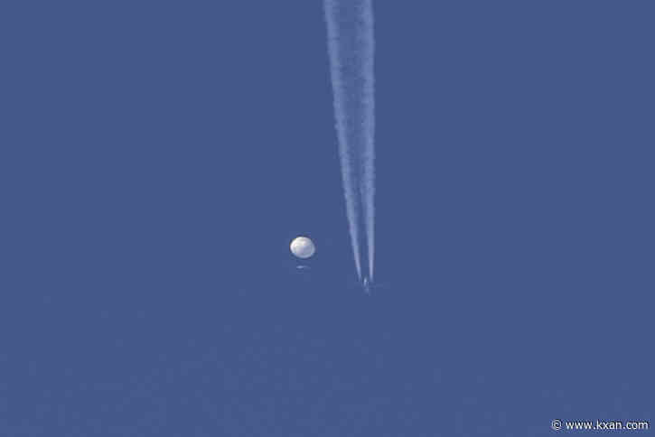 US downs Chinese balloon over ocean, moves to recover debris